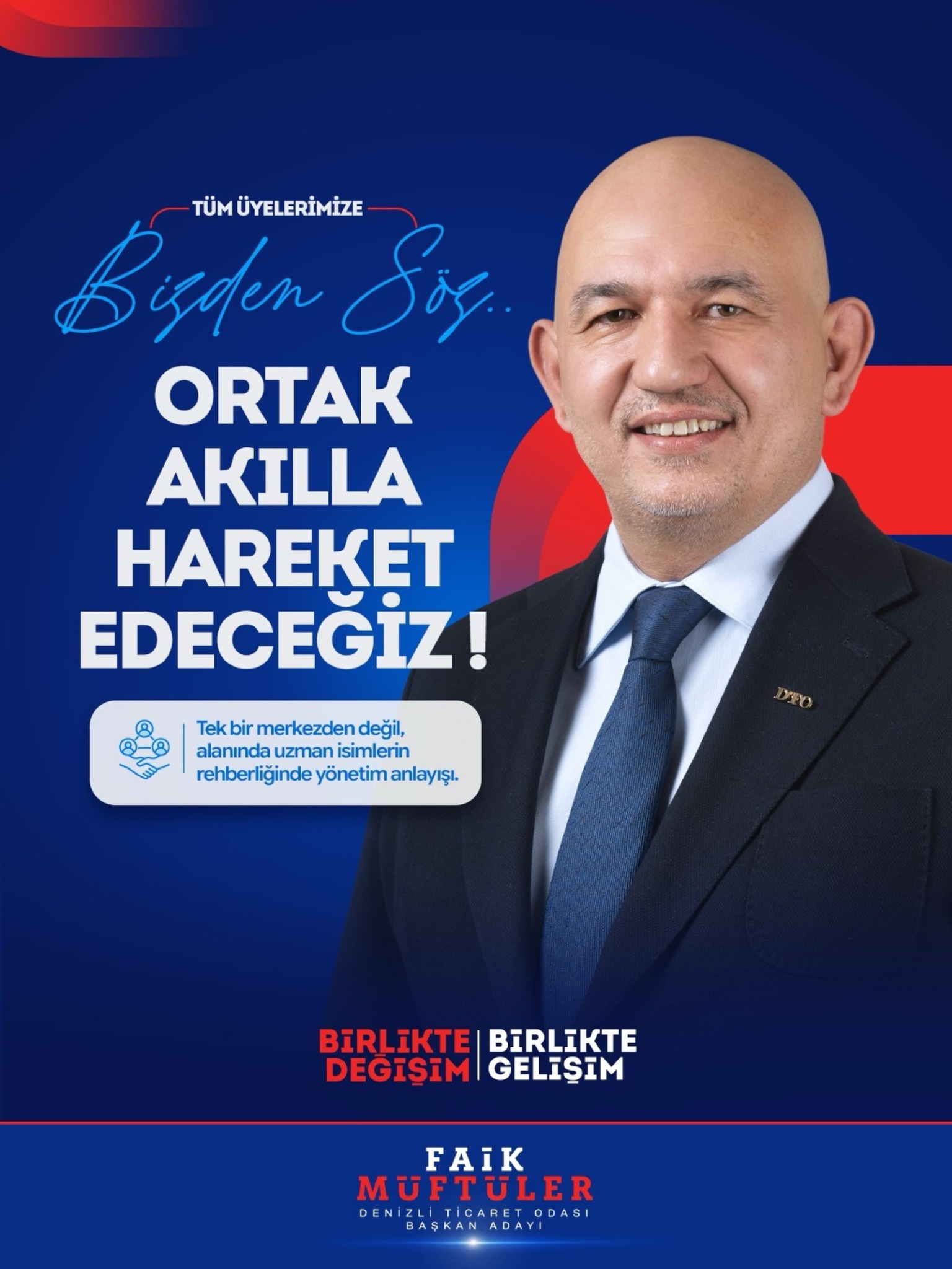 Faik Müftüler kampanya görseli